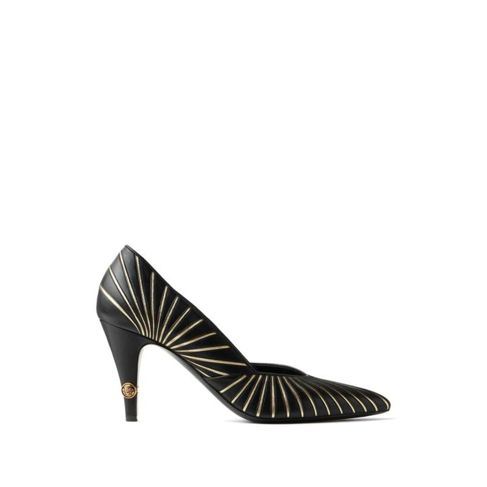 Versace Black Shoes Women